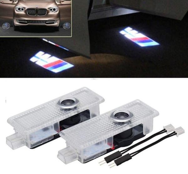 Lumière de porte de voiture LED pour M E60 M5 E90 F10 X5 X3 X6 X1 GT E85 M3, lumière de porte de bienvenue, projecteur fantôme d'ombre Laser 4699396