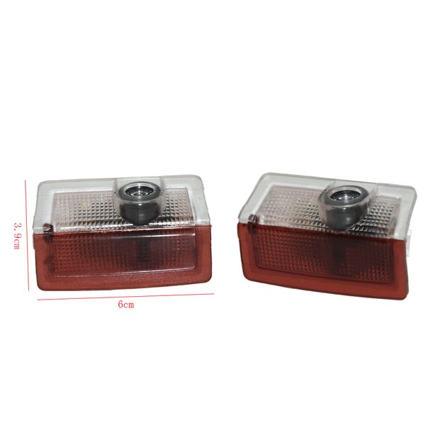 Projecteur Led de porte de voiture, lumière de bienvenue avec Logo pour W205 W176 W177 V177 W2472858