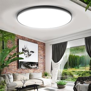 Lámpara de techo Led para el hogar, luces de techo de 220v, accesorio de iluminación de montaje en superficie moderno de 15/20/30/50W para sala de estar, dormitorio y cocina