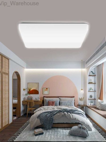 LED plafonnier cuisine Lustre panneau moderne plafonniers chambre suspendu Lustre luminaire maison décorative carré plafonnier HKD230825