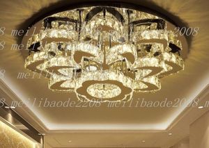 LED-plafondlamp Woonkamer lamp kristal lamp ronde eenvoudige moderne sfeer afstandsbediening kleur slaapkamer myy