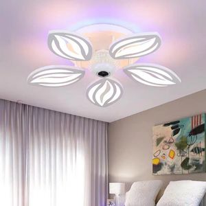LED -plafondlicht App Control RGB Muziek plafondlamp Bluetooth -luidspreker Binnen Wonen Recreatie Room Slaapkamer Licht110/220V