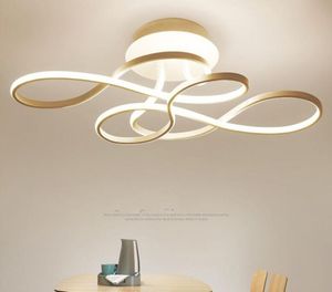 Plafonnier LED Lampe Moderne Plafonniers pour Salon Chambre Plafonnier Dimmable avec Télécommande lampara led techo MYY