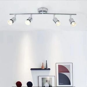 LED -plafondlampen Gu10 LED -lamp Multigle Verstelbare plafondlamp voor slaapkamer Woonkamer Bar en Winkel Decoratieverlichting