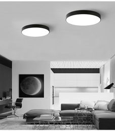 LED-plafondverlichting Luminaria Plafondlamp Ronde Simple Decoration Fixtures Study Dining Room Home Lighting Slaapkamer Hoog 8