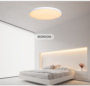 Plafonniers à LED avec commande vocale App Alexa / Google Remote Control 220V Lampe intelligente pour la chambre Éclairage à économie d'énergie de la chambre