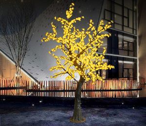 LED Cherry Blossom Tree 1,5 m 2,5 m Hoogte 110 220V Zeven kleuren voor Option Rainproof Outdoor Usage Drop Garden Decoratio