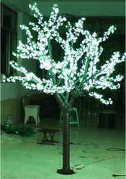 LED Cherry Blossom Tree Light 1248 stks LED-lampen 2m Hoogte 110 / 220VAC Zeven Kleuren Voor Optie Regendicht Outdoor Usage Drop Shipping