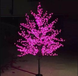 Kerstmisdecoratie LED Cherry Blossom Tree Light 480 stks LED Lampen 1.5m Hoogte 110 / 220VAC Zeven Kleuren Voor Optie Regendicht Outdoor Usage Drop Shipp