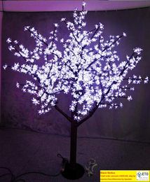 Arbre artificiel imperméable à l'eau de lumière d'arbre de fleur de cerisier de LED 540leds rose vert blanc bleu couleur pour le mariage de vacances de Noël