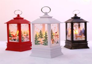 Bougie de Noël LED avec des bougies de thé à LED Light Decoration de Noël Small Huile Lampe Kerst Nouvel An décorations pour la maison 2019 4082532