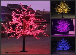LED Christmas Light Cherry Blossom Tree 480pcs Bulbes LED 15m5ft Hauteur à l'intérieur ou à l'extérieur Utilisation de DropPofroping2045384