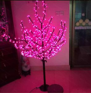 LED Kerstverlichting Cherry Blossom Tree 480 stks Bollen 1.5m / 5ft Hoogte Indoor of Outdoor Gebruik Gratis Verzending Drop Rainp