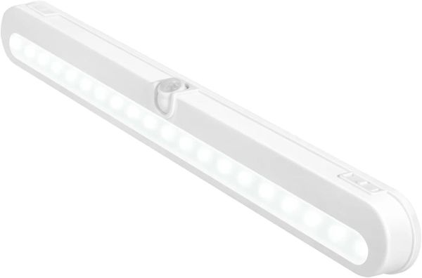 Lumière de placard LED, super lumineux 20 LED sous l'éclairage de l'armoire Battery Powered LL