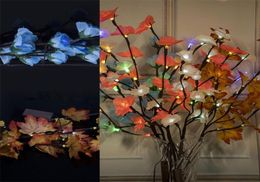 LED lumières colorées Ins branche simulée boîte de batterie lampe colorée décoration intérieure lampes à fleurs artificielles vente 12 5wc L9325180