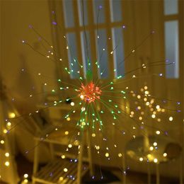 LED Copper Lamp String Ins Star Lamp Decoratieve Hanglamp 211104