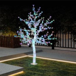 Ligera del árbol de navidad LED Luz del paisaje 110 VAC/220VAC Rain Rain Outdoor Colorido Luminoso Luminoso Luz del árbol Luminiscente