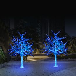LED kristal simulatie kersenboom bruiloft decoratie buitenverlichting regendicht tuinlandschap verlichting