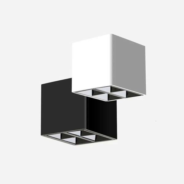 Downlights de plafond du cube LED 8 W Mount de surface pour RoomCorridorhallway AC85-260V Cob Conception de conception