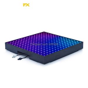 Led-dansvloer 225 Pixel Rgb 3 in 1 Dmx512 afstandsbediening gehard glas danstegel 50X50Cm podiumlichtpaneel voor bruiloftsfeest Dhrun