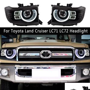 Led-dagrijverlichting Drl Light Dynamische Streamer Richtingaanwijzer Voor Land Cruiser Lc71 Lc72 Lc70 Lc79 Lc73 Lc74 Koplamp montage Drop De Dhqag