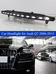 LED DAGTIME Running Head Light-assemblage voor Audi Q7 2006-2015 Dynamische koplamp Turn Signal Lamp Auto Accessoires