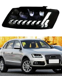 Led-dagrijverlichting voor Audi Q5 Auto Head Light 2008-2018 Richtingaanwijzer Grootlicht Lamp Lens