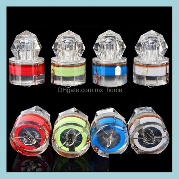 Led Deep Drop Underwater Diamond Fishing Flashing Light Bait Lure Squid Strobe Sea Fish Lamp Livraison 2021 Autres fournitures de jardin Patio Pelouse