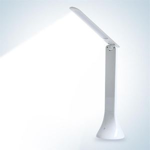 LED-bureaulamp Dimbaar Touch Book Light USB Opladen Leeslamp Oplaadbare tafellamp Draagbare opvouwbare lamp262u