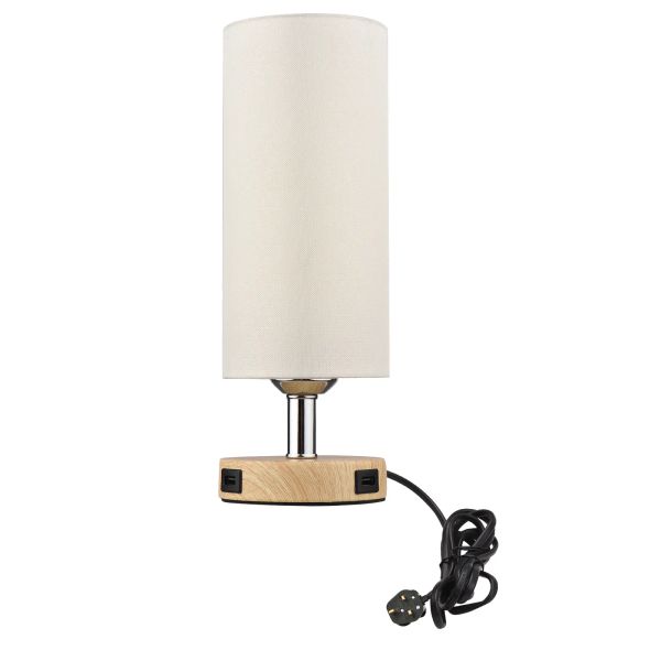 Lampe de bureau LED Tacle Contrôle lampe de table de chevet avec ampoule à LED E26