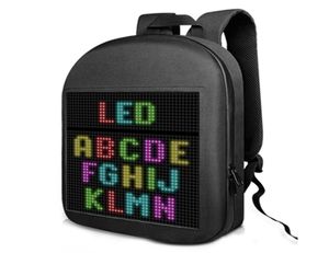 Affichage LED SN BACKPACK MADE PLACK PUBLICATION SAG LUMINATE