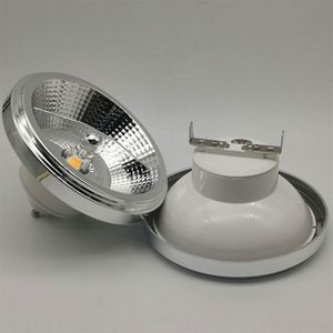 Lampe LED vers le bas, éclairage blanc chaud et froid, variable AR111, projecteur intégré COB LED 12W GU10, plafonnier ES111 AC85-265V DC12V294P