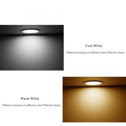 LED -downlights AC 220V plafondlicht 5w 7w verzonken Licht Ronde Led Paneel Licht 9W 12W 15W Spotlight Indoor verlichting