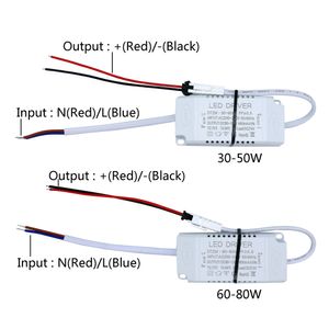 LED-driver 30-50W 460MA 60-80W 600MA met case paneel licht LED-transformator AC200V Power Adapter DC80-120V voor LED Spot Bulb Diy