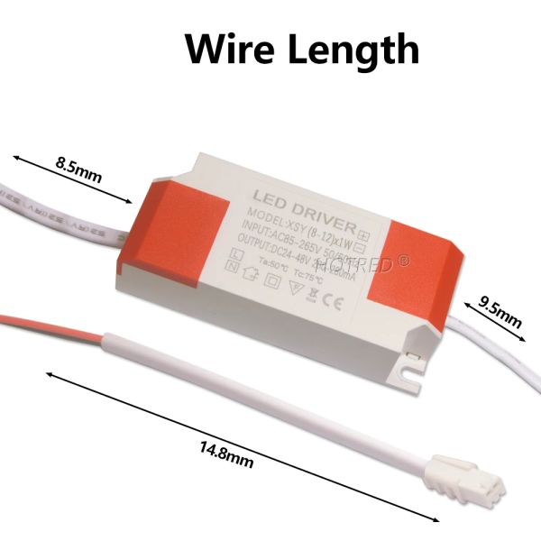 Conductor LED 300MA 280MA 1W 3W 5W 7W 12W 18W 20W 25W 36W CONSTRANTE Current Conductor Fuente de alimentación AC85-265 V Transformadores de iluminación