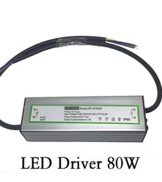 LED Driver 80W Lighting Transformers Waterproof Input Voltage AC85265V Output DC2740V Constant Current 2400ma LED Power Supply A4308298