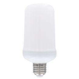 LED E27 Flame Bulb Fire Lamp Corn Bollen Creatieve flikkering Emulatie LED's Licht Dynamische Flames Effect 9W 110V - 220V voor thuisverlichting 85V -265V