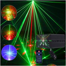 Led-effecten 7 Lens 120 Patronen Sterren Laserlicht Rgb Bar Bruiloft Verjaardagsfeestje Decoraties Projector Disco Dj Lights Podiumverlichting Otnuo