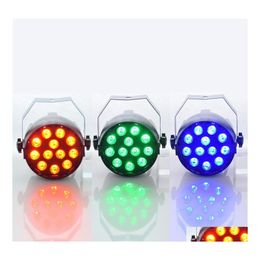 Led Effects Par 18W Rgb Stage Light Avec Dmx512 Pour Disco Dj Projecteur Hine Party Décoration Éclairage Drop Delivery Lights Dhut0