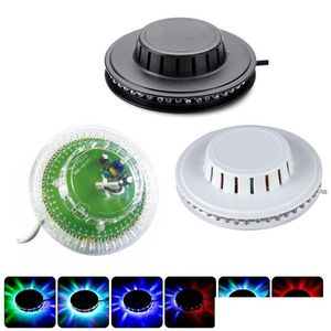 Led Effects Stage Light 7W 48Leds Rgb Color Changing Rotating Sunflower Ufo Bar Disco Dancing Party Dj Club Pub Music Lights Drop Deli Dhehq