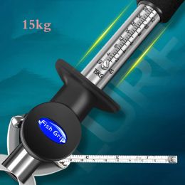 LED Electronic Digital Fishing Lip Grabber Fish Clip Habring Tackle Grip Grip Gripper Flines avec une échelle 15/25 kg Règle étanche