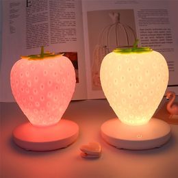 Lampe à économie d'énergie LED Enfants avec une nuit de nuit couchée de nuit de la nuit de la nuit de la lampe en silicone USB Light Light Light