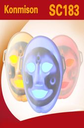 LED-gezichtsmasker voor huidverjonging LED Pon-masker met 3 kleuren pigmentatiecorrectie gezichtsmasker4041339