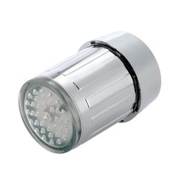 Robinet LED lumières LED sensible à la température 3 couleurs robinet lumineux cuisine salle de bains Mti couleurs lueur économie d'eau aérateur robinet buse S Dhyxq