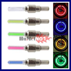 LED Flash pneu lumière MOTO vélo roue Valve bouchon lumières voiture MOTO vélo roues pneus lampe de poche Auto Air rayons lampe