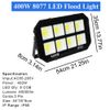 400W LED Flood Light 2 Pack