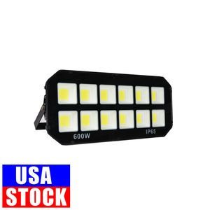 Éclairage LED extérieur IP65 étanche 200W 400W 600W lampe projecteurs COB éclairage 85-265V projecteurs super lumineux 6500K maintenant Crestech