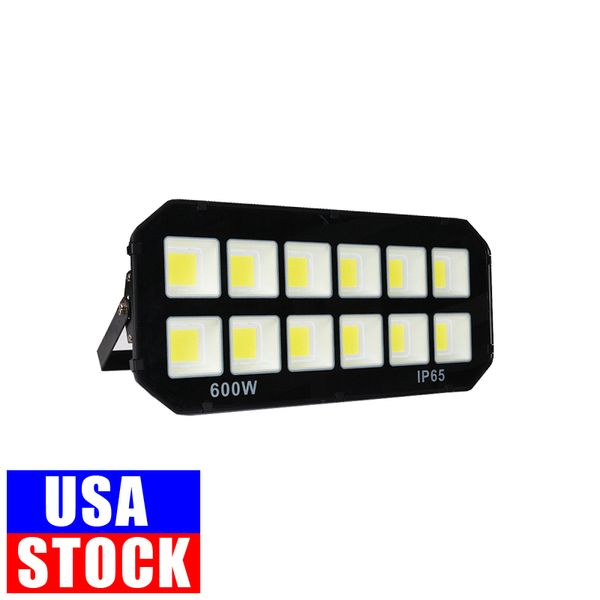 Éclairage LED extérieur IP65 étanche 200W 400W 600W lampe projecteurs COB éclairage 85-265V Super lumineux projecteurs 6500K Oemled