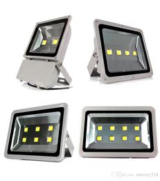 Projet d'extérieur à lampe à lumière LED DHL IP65 imperméable 100W 200W 300W 400W LAMPE LED LEMPORTS COB Éclairage 85265V Super Bright Floo2710872