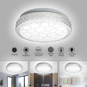 Lámparas LED de montaje empotrado, candelabro de cristal mixto, lámparas de techo para sala de estar, dormitorio, cocina, iluminación 0209